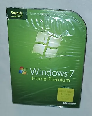 Microsoft Windows 7 Home Premium Upgrade 32 Bit & 64 Bit. • $29.99