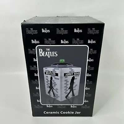 The Beatles Abbey Road Ceramic Cookie Jar In Box • $63.99