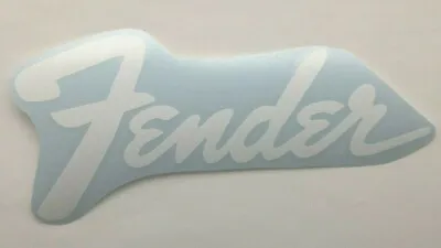 Fender Logo Die Cut Vinyl Sticker Classic Punk Hard Rock Roll Metal Band • $5.50