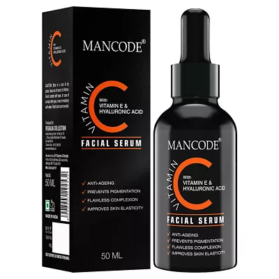 Mancode Vitamin C Facial Serum For Wrinkle Remover 50 Ml • $11.24