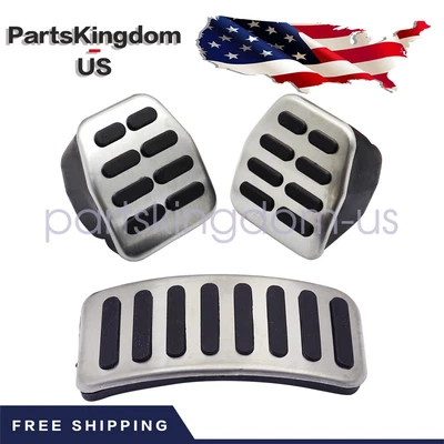 $10.39 • Buy Car Clutch Gas Brake Foot Pedal Cover Fit VW Bora Golf MK3 MK4 Vento Lupo Polo