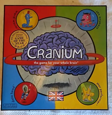 Cranium Board Game 2005 Edition - Outrageous Fun For Everyone ! New • £0.90