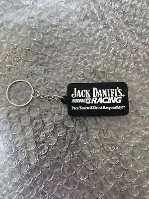Jack Daniels Racing Rubber Keyring Tennessee Whiskey Old No7 V8 Supercars • $9.99