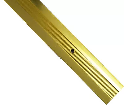 £3.99 • Buy Carpet Metal Cover Grip Strip Door Plate Bar Trim - Threshold Brass / Gold 900mm