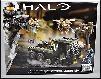 Halo Mega Bloks Covenant Drone Outbreak Set Cnd03 Feat. Spartan Jorge And Jfo • $244.65