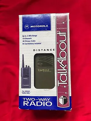 Motorola Talkabout Distance 5 Mile Two-way Radio • $129
