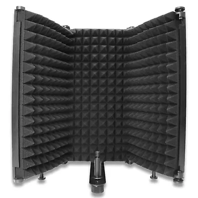 3Plate Microphone Isolation Shield Mic Sound Absorbing Foam For Recording Studio • $32.89