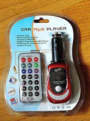 Car MP3 Player With FM Modulator - Brand New • £9.99