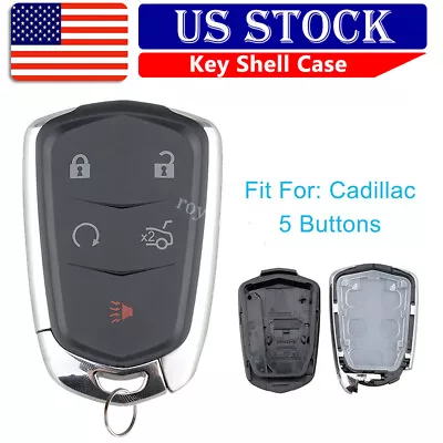 For 2015 2016 2017 2018 2019 Cadillac ATS CTS XTS XT4 XT5 Key Fob Shell Cover • $9.65