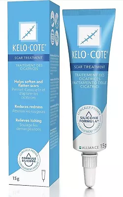 KELO-COTE Scar Treatment Helps Soften & Flatten Scars Reduces Redness 15g No Box • £17.99