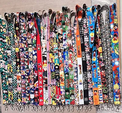 Lot Cartoon Japanese Anime Neck Straps Keychain Lanyard ID Card • $12.60