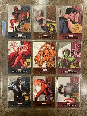 2012 Marvel Beginnings Series 3 Complete Base Set Of 180 Cards VHTF NM/M💥💥💥 • $162