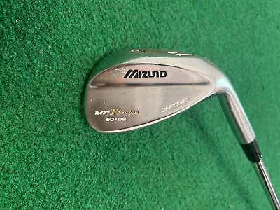 Mizuno MP T Series Lob Wedge 60* / 8* Chrome Forged Wedge-Flex Steel Right 35  • $29.95