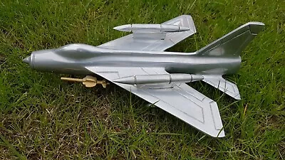 Huge Cast Aluminum Metal Fighter Jet Plane Airplane. • £44.99