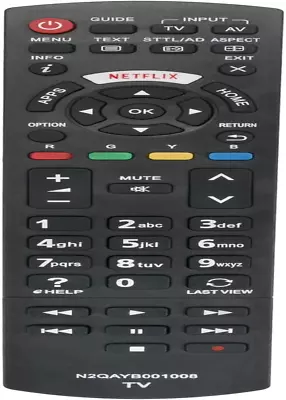 Allimity New N2QAYB001008 Replacement Remote Control Fit For Panasonic Viera ... • $17.82