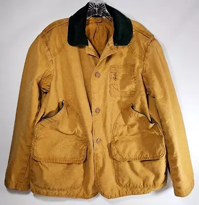 VTG J C Higgins Hunting Jacket Men Beige Duck Canvas Barn Field Chore 50s 60s • $67.50