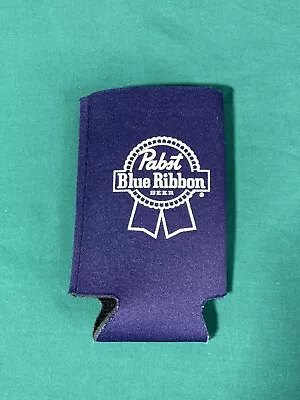 VINTAGE PABST BLUE RIBBON BEER PBR COOZIE 16oz ZORBAS ON THE LAKE MINNESOTA • $5