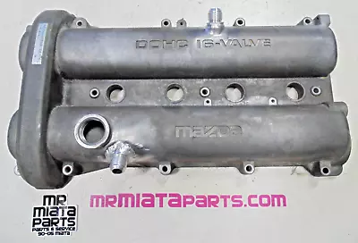 99 00 BP4W Mazda Miata 1.8L Modified OEM Valve Cover AN Fittings Turbo NB 2000 • $129.95