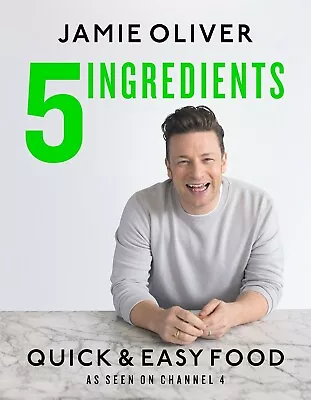 $30.99 • Buy Jamie Oliver 5 Ingredients - Quick & Easy Food Hardcover Book NEW FREE SHIPPING