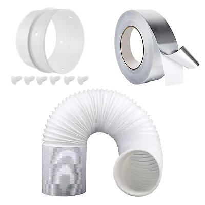 £27.39 • Buy Tumble Dryer Vent Hose Kit 4  X 6m Duct + Extension Connector + Tape UNIVERSAL