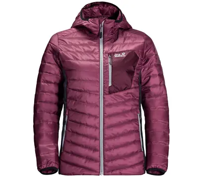 Jack Wolfskin Women's Routeburn Jacket - Violet Quartz - Large - BNWT • £65