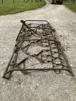 14ft Folding Tractor Chain Harrows. (Needs Repairs). • £300