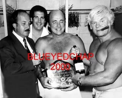 Greg & Verne Gagne-gene Okerlund & Crusher Wrestler 8 X10 Wrestling Photo Awa • $9.99