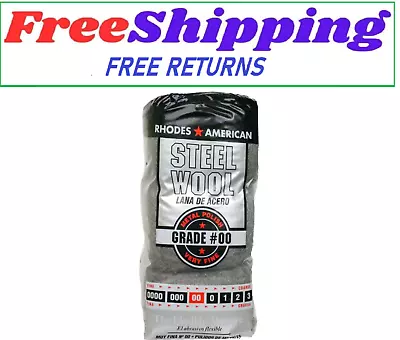 Fine Grade #00 Steel Wool (12-Pad) • $6.90