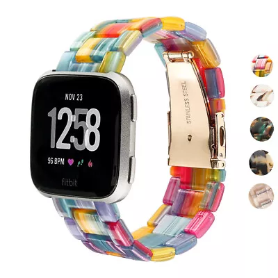 AU For Fitbit Versa 2/Versa /Lite Fashion Resin Watch Band Wrist Strap Bracelet  • $18.99