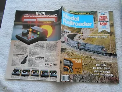 MODEL RAILROADER Magazine-SEPTEMBER1987 • $15