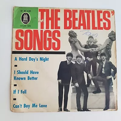 Beatles - Songs - 7  Vinyl Single EP German 1st Press 1964 • £49.99