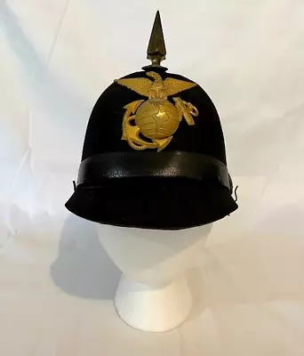 Spanish Am War US Marine Spike Helmet Original W/Repro EGA & Spike • $349