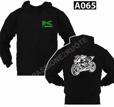 Hooded Sweatshirt Z1000 Black Hoodie Sweatshirt A065 • £47.46