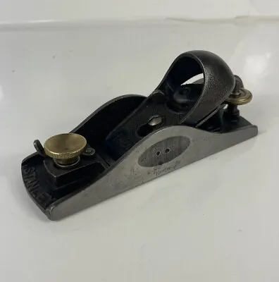 £49.99 • Buy Stanley 9 1/2 Block Plane With Adjustable Mouth - Excellent Condition