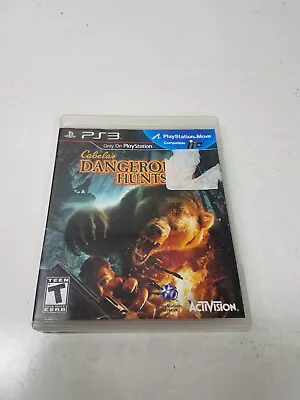 Cabela's Dangerous Hunts 2011 (Sony PlayStation 3 PS3 2010) ActiVision Game • $13.45