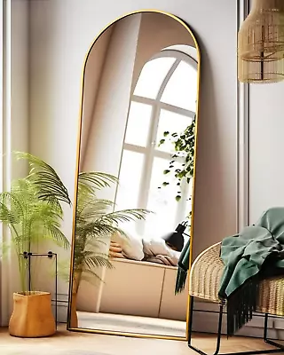 Arch Mirror Full Length Floor Length Mirror Arched Floor Mirror 58 X18  Wall  • $73.47