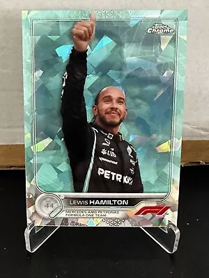 2022 F1 Lewis Hamilton #5 IV Aqua /99 SSP • £75