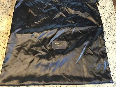 Vtg Zagliani Xl Dust Bag With Leather Label 23’ X 23’ • $54.99