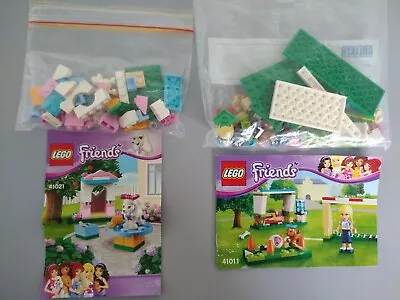 LEGO Friends 41011 - Stephanie's Soccer + 41021 Poodle’s Palace – Pickup/popst • $20