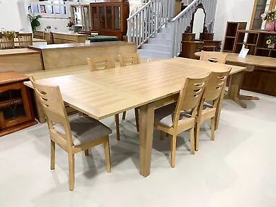 $1650 • Buy TB71 - Australian Made [Tasmanian Oak] Extendable Dining Table