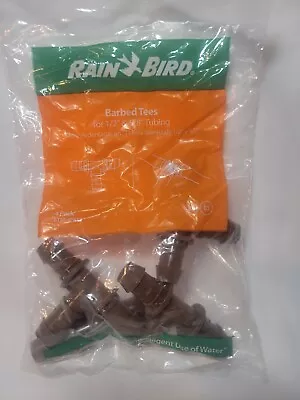 Lot Of (5) Rain Bird BT50/4PKSX 1/2 In. Barbed Tees 4 Pack (20 Total). • $19.99