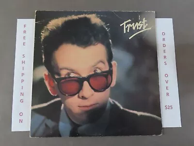 Elvis Costello Trust 1981 Lp W/ Orig Inner  Clubland  • $10.38