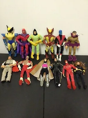 Marvel Toy Biz Famous Covers Figure Lot Of 12 Wolverine Magneto Nightcrawler • $89.99