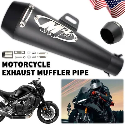 Motorcycle Exhaust Muffler Pipe DB Killer Slip Exhaust For GSXR 750 YZF R6 • $35.99