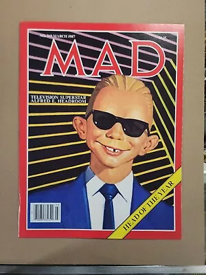 VTG Mad Magazine # 269 March 1987 Max Headroom Celebrity Madballs • $7.99