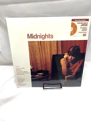 Taylor Swift - Midnights Blood Mood Marbled  Vinyl Disc Edition  *New-Sealed • $32.99