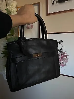 Medium Next Real Leather Kelly Shopper Slouch Grab Tote Shoulder Handbag/purse-b • £40