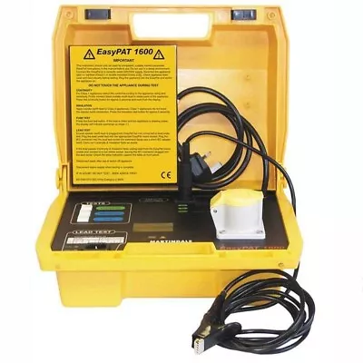 Martindale Electric EasyPAT 1600  Portable Applance Tester  • £250