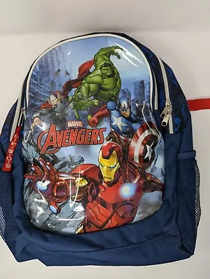 Avengers Backpack Kids Marvel School Bag Blue • £10