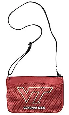 Virginia Tech Hokies Jersey Mini Cocktail Tailgating Purse New • $13.45